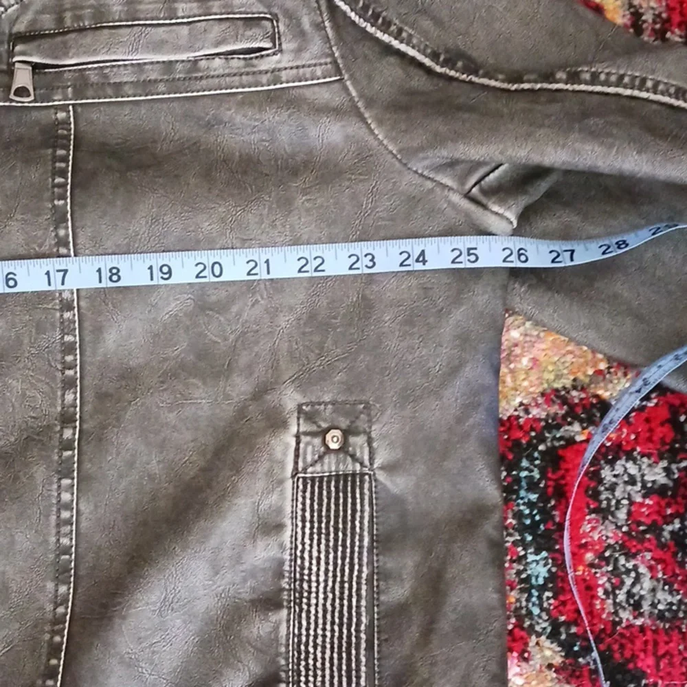 Ameri Mode Vegan Moto Jacket size XL - Picture 10 of 14